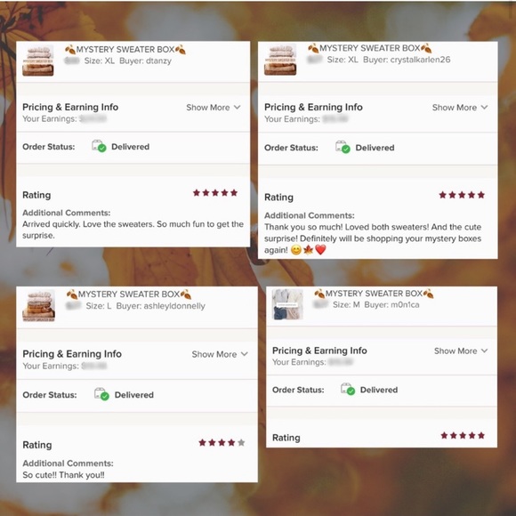 Mystery Sweater Box - 5 ⭐️ RATED - Picture 7 of 7